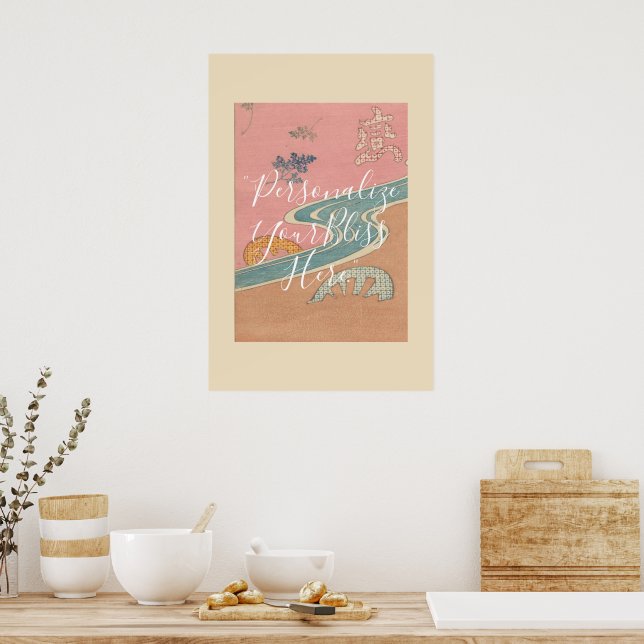 Póster CUSTOM Pastel Gradient Pattern Art | Adachi Masato (Cocina)