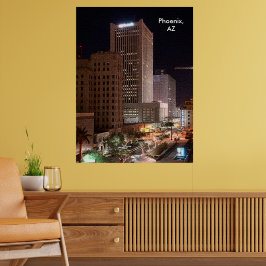 Póster CustomiPhoenix, AZ at Nightze Product