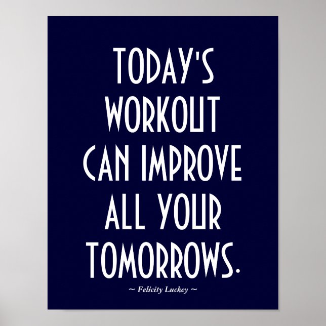 Póster Customizable Gym Poster 48 (Frente)