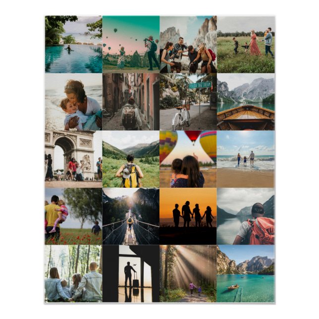 Póster Customizable Photo Memories  (Anverso)