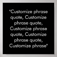 Customize phrase quote elegant black white