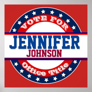 Póster Customized Campaign Template