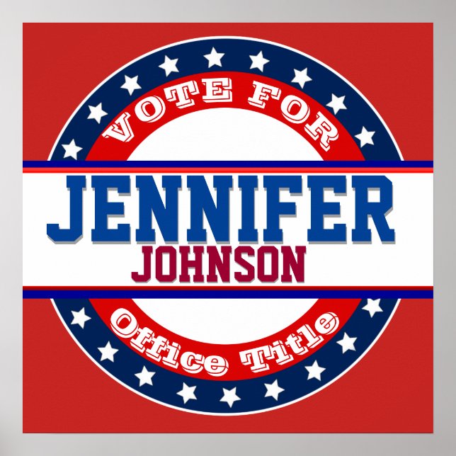 Póster Customized Campaign Template (Frente)