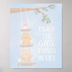 Póster Cute animal swing design
