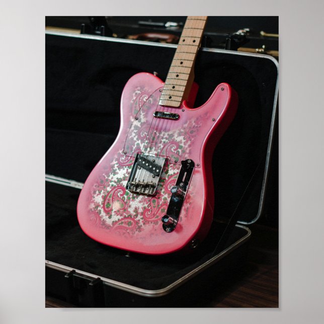 Póster Cute Bass Guitar (Frente)
