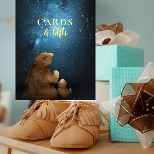 Póster Cute Bear Twinkle Little Star Cards Regalos