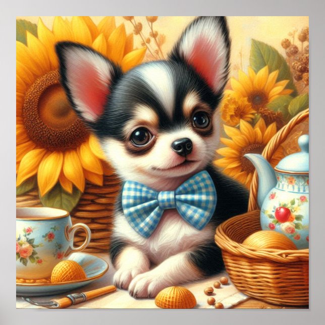 Póster Cute Chihuahua Puppy (Frente)