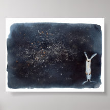 Cute divertida acuarela comparte diseño abstracto