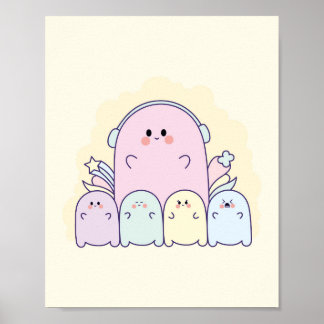 Póster Cute Doodle