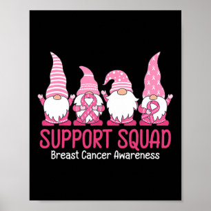 Póster Cute Gnome Support Squad Sensibilización sobre el 