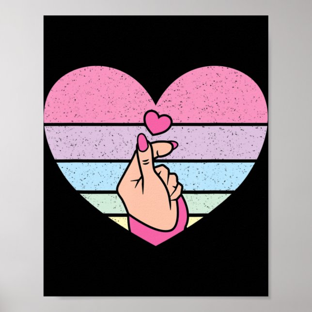 Póster Cute K-Pop Music Retro Anime Lover Kpop (Frente)