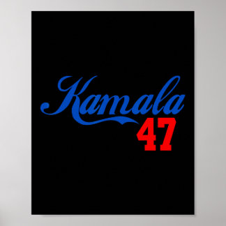 Póster Cute Kamala Harris 47 El Presidente Usa America 20