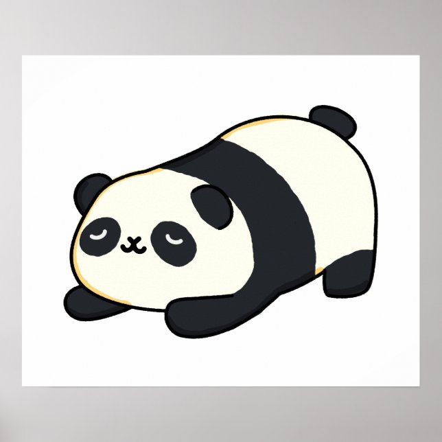 Póster Cute Kawaii Panda (Frente)