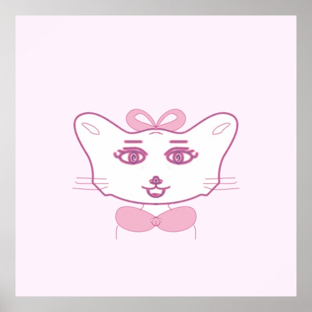 Póster Cute kitten (Frente)