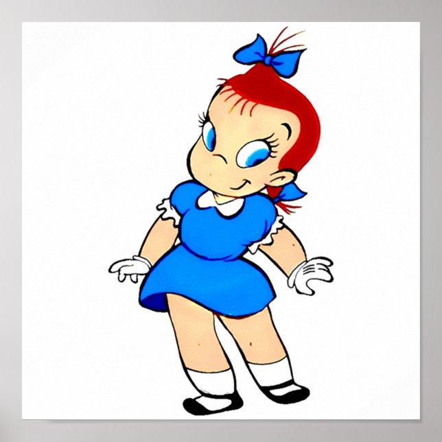 Póster Cute Little Audrey (Frente)