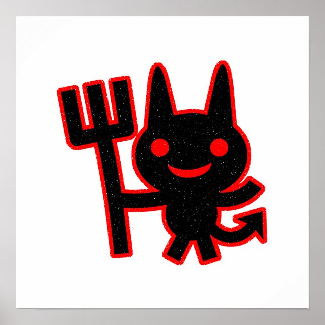 Póster Cute Little Devil (Frente)