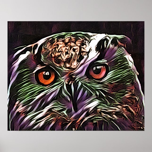 PÓSTER CUTE OWL (Frente)