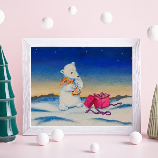 Póster Cute Polar Bear Gift (Subido por el creador)