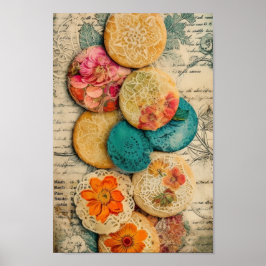 Póster Cute Sugar Cookies