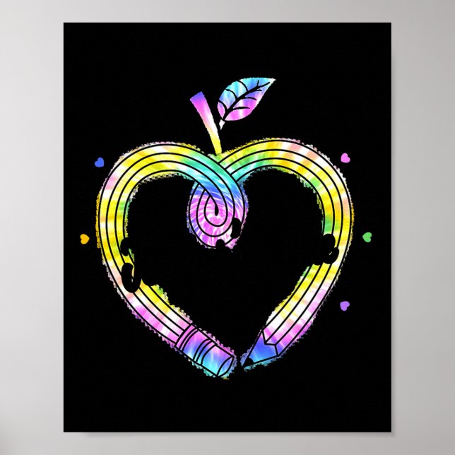 Póster Cute Teacher's Aide Shirt Appreciation Day Gift He (Frente)