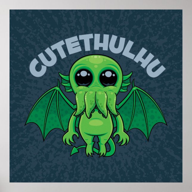 Póster Cutethulhu (Frente)