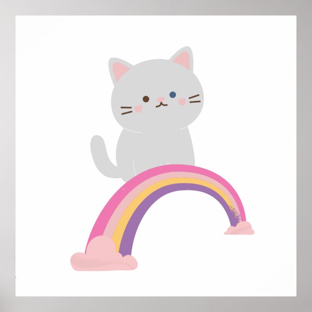 Póster Cutie Kitten Cat (Frente)