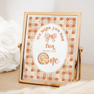 Póster Cutie Pie Esperamos que hayas tenido favores diver