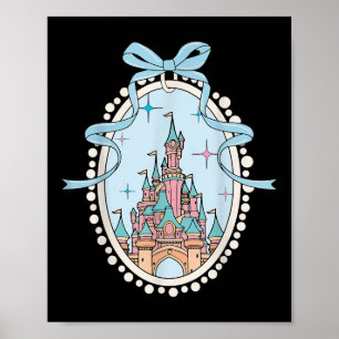 Póster Cuto Magnífico Castillo De Cuentos De Feria Para N
