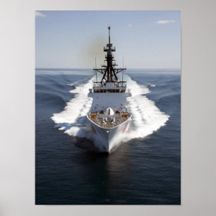 Póster Cutter Waesche de la Guardia Costera de Estados Un