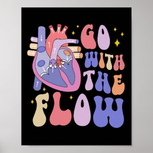 Póster Cvicu Enfermera Cardiaca Anatomía Cardiología Cora