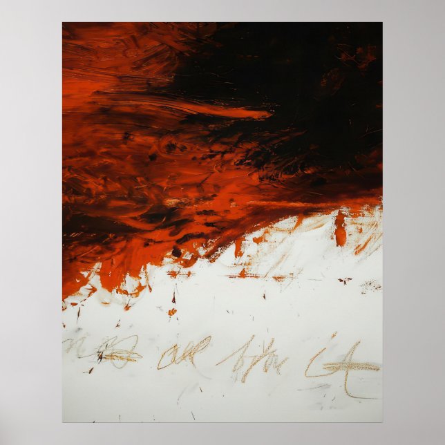 Póster CY Twombly (24) (Frente)