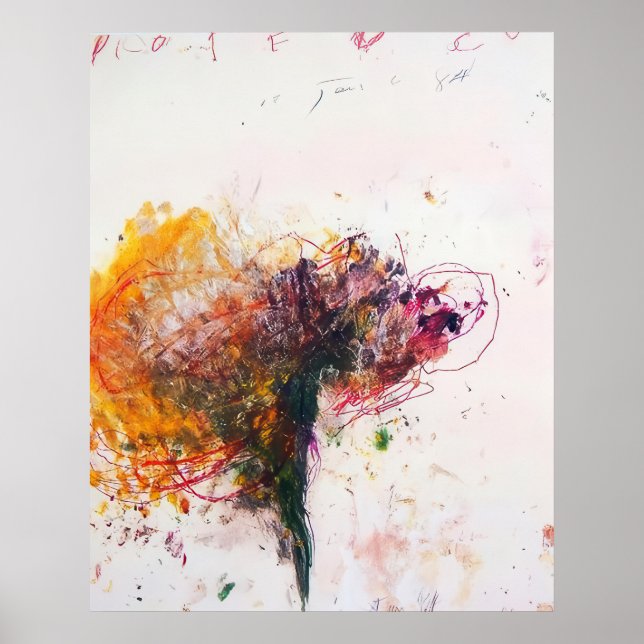 Póster CY Twombly (27) (Frente)