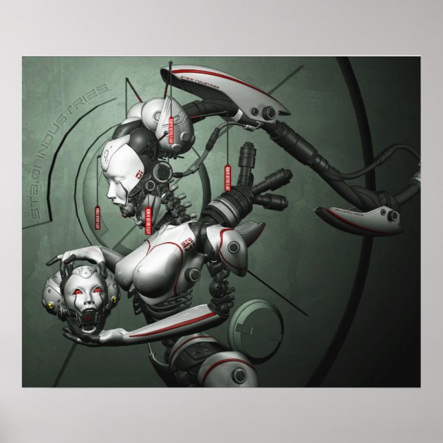 Póster Cyber Geisha Poster (Frente)