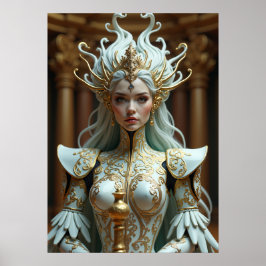 Póster Cyber Hera: Golden Queen
