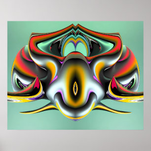 Póster Cyber-Hotdish - Bella Artes Ken Gage