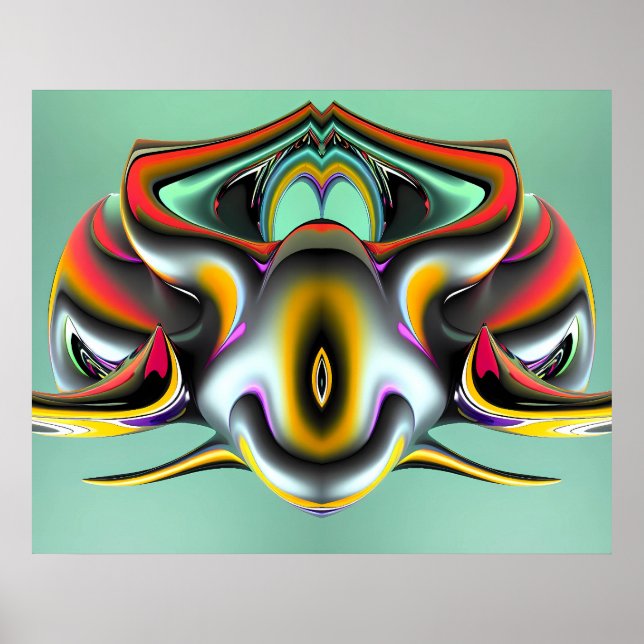 Póster Cyber-Hotdish - Bella Artes Ken Gage (Frente)