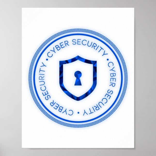 PÓSTER CYBER SECURITY BADGE SEAL (Frente)