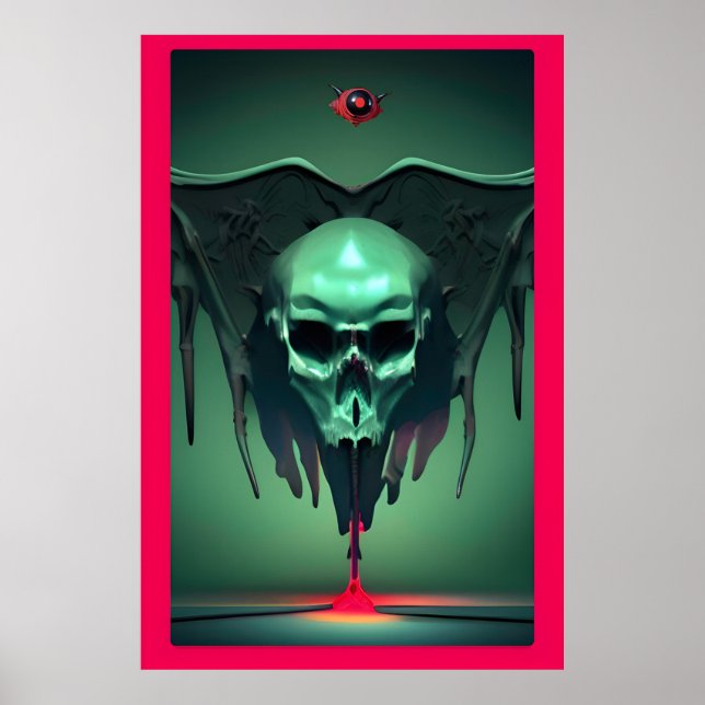 Póster Cyber-Sigil of Dracula's New Coders (Frente)