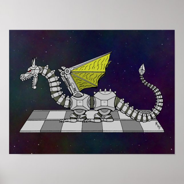 Póster Cyberdragon (Frente)