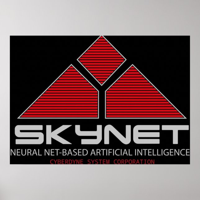 Póster Cyberdyne Skynet Systems (Frente)