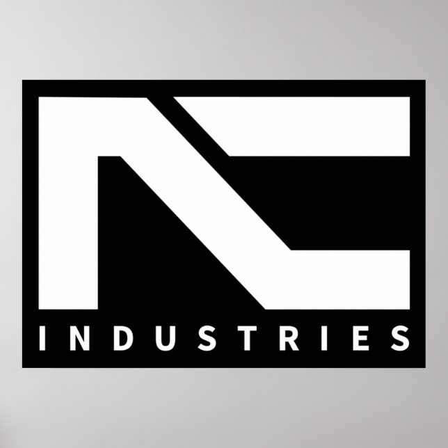 Póster Cyberpunk Night Corp (Frente)