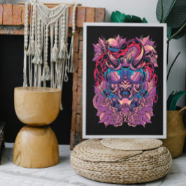 Póster Cyberpunk Oni