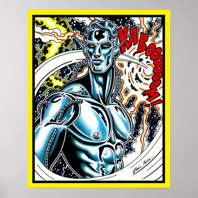 Póster Cyborg (Frente)