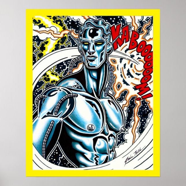 Póster Cyborg (Frente)