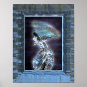 Póster Cyborg Hathaway PRINT