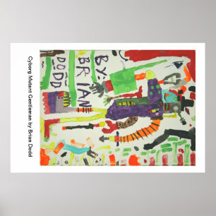 Póster Cyborg Mutant Gentleman