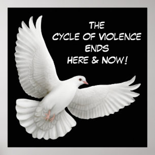 Póster Cycle of Violence Ends Here Poster