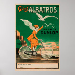 Póster Cycles Albatros Vintage