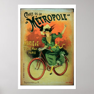 Póster 'Cycles de La Metropole', Marie & Co. (colour lith