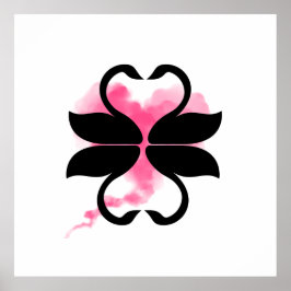 Póster Cygnes Affiche